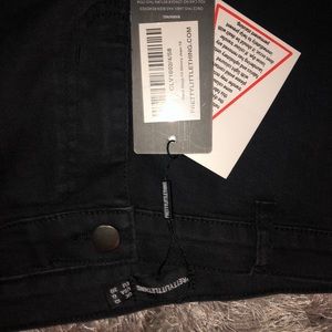 black disco fit skinny jean